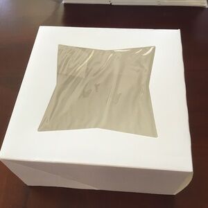 White bakery boxes square 6 in. ( 20 PCs) New